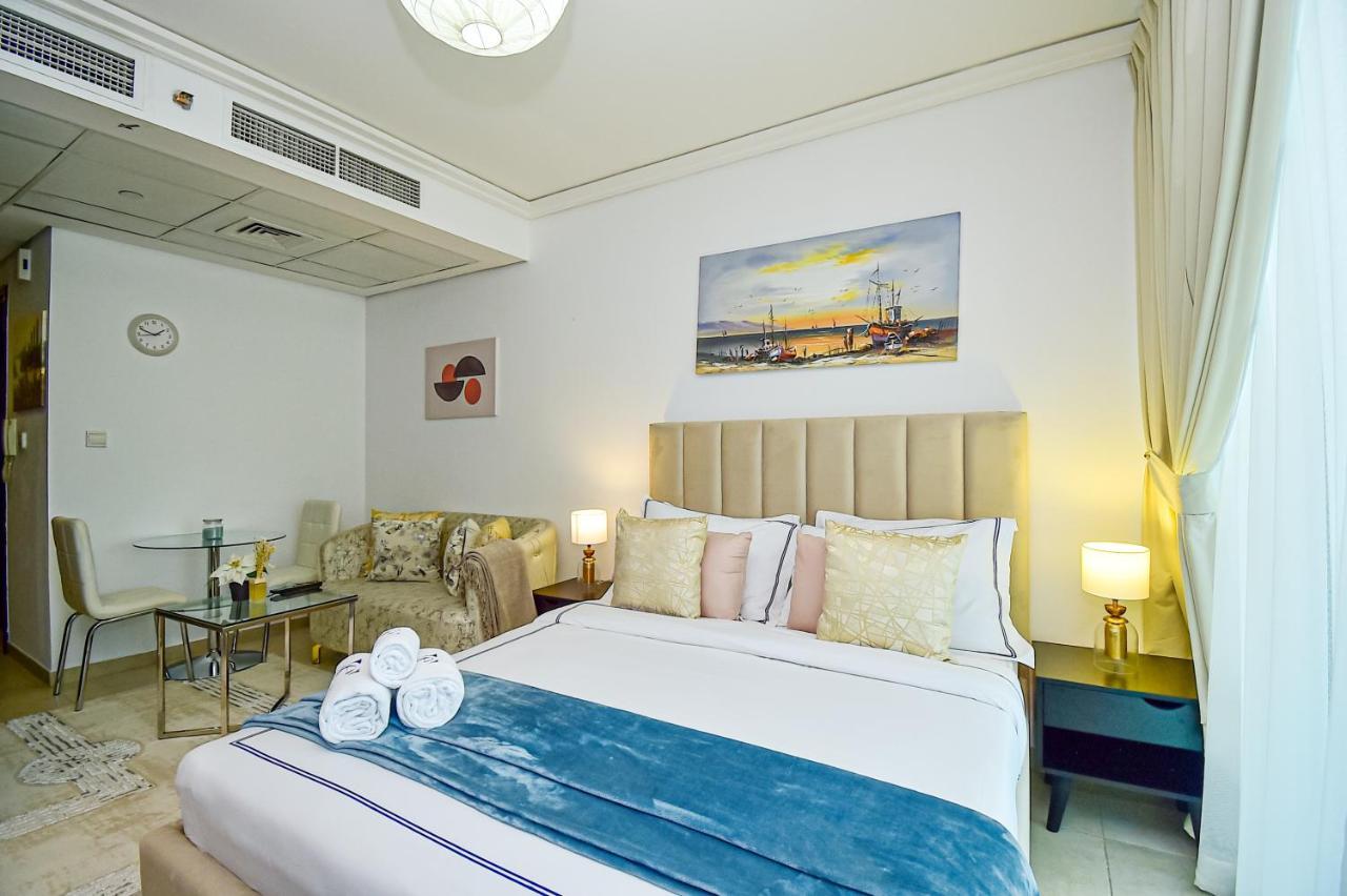 Brand New Studio Apt - Near Jlt Metro Дубай Екстериор снимка